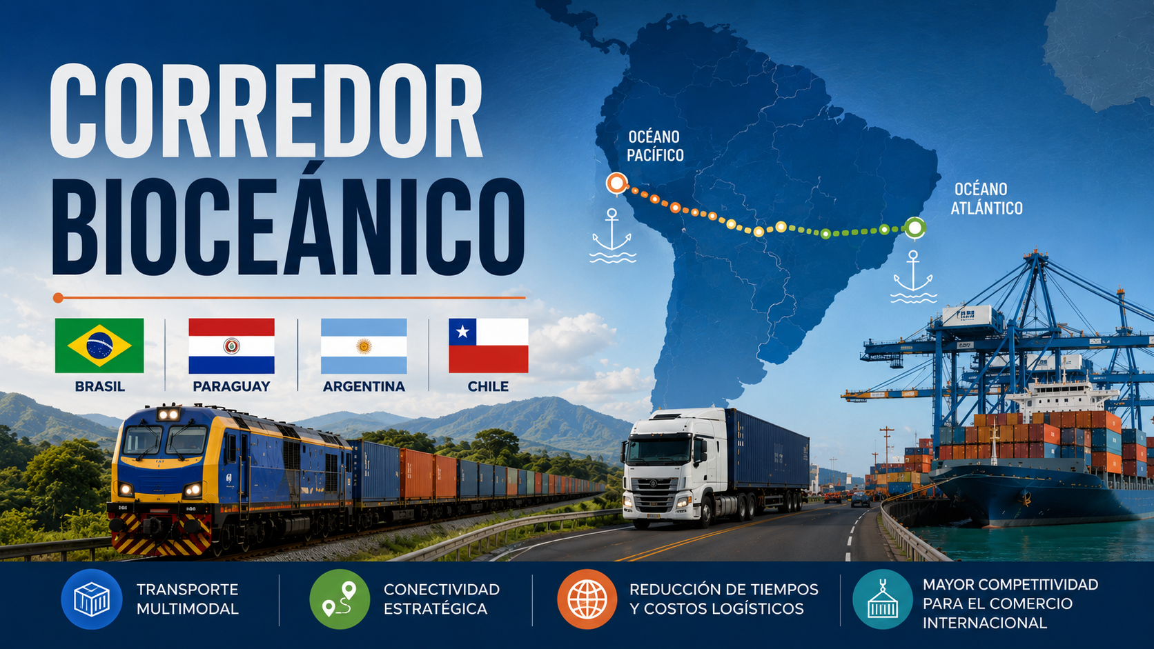 Corredor Bioceánico-Un eje de integración regional