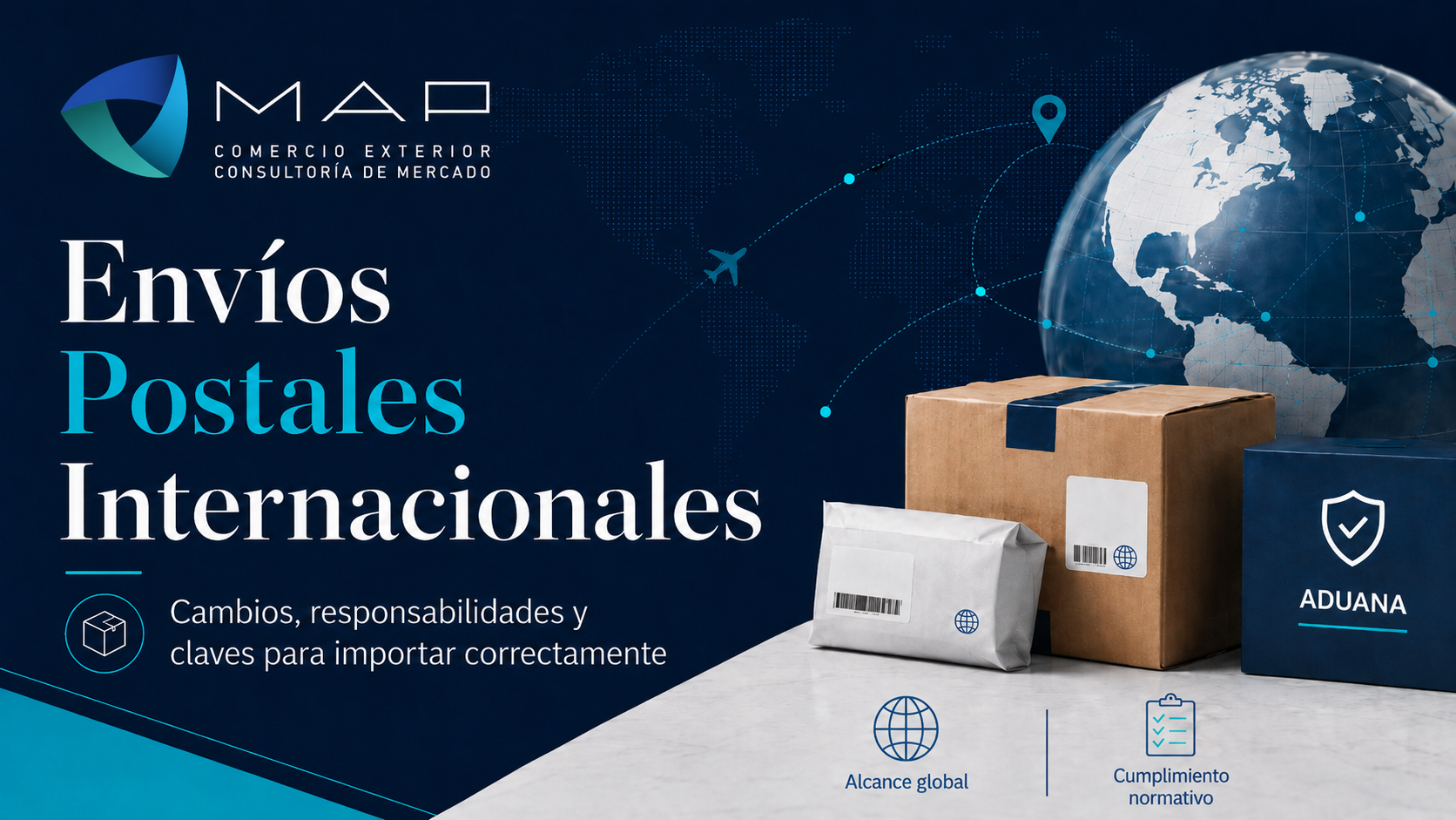 Nuevo régimen de envíos postales internacionales